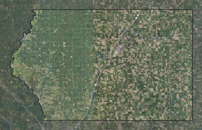 Plymouth County IA USGS imagery and topo map