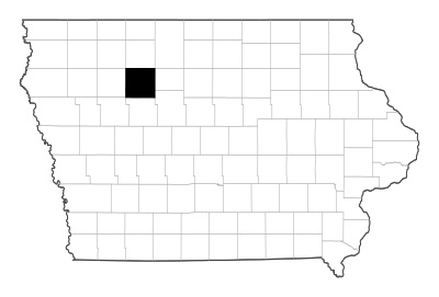 Pocahontas County in Iowa