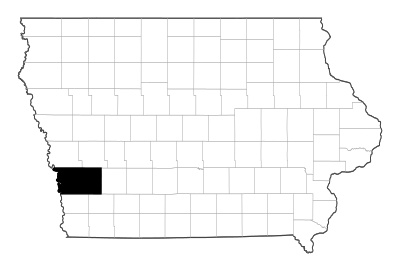Pottawattamie County in Iowa