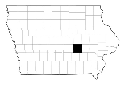 Poweshiek County in Iowa