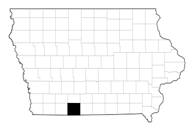 Ringgold County in Iowa