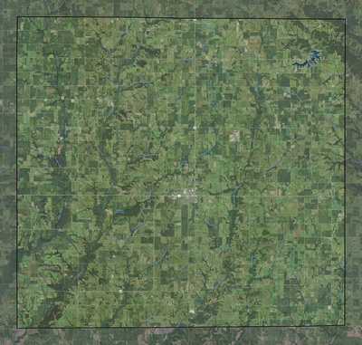 Ringgold County IA USGS imagery and topo map