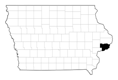 Scott County in Iowa