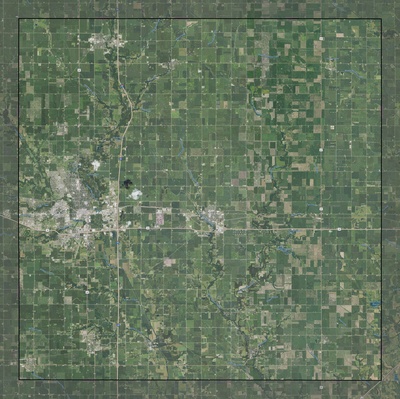Story County IA USGS imagery and topo map