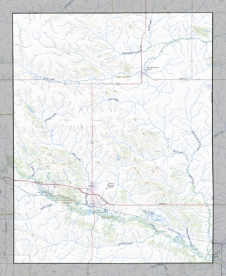 Tama County IA USGS topo map
