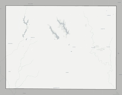 Union County IA county basemap context