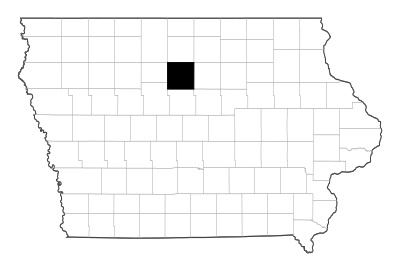 Wright County in Iowa