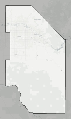 Ada County ID county basemap context