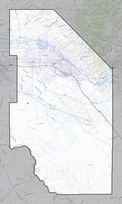 Ada County ID USGS topo map