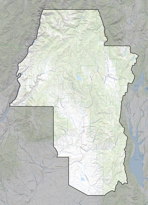Adams County ID USGS topo map
