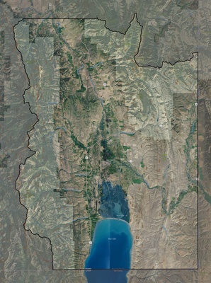Bear Lake County ID USGS imagery and topo map