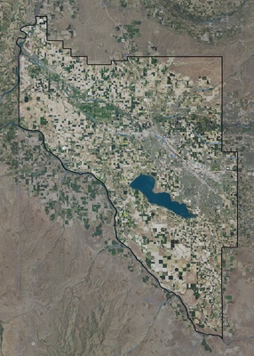 Canyon County ID USGS imagery and topo map