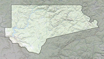 Clearwater County ID USGS topo map