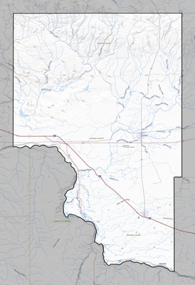 Gooding County ID USGS topo map
