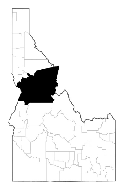 Idaho County in Idaho