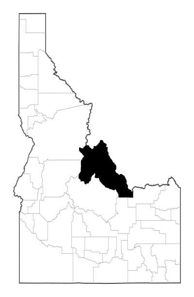 Lemhi County in Idaho