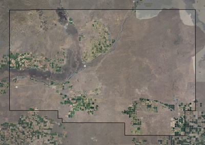 Lincoln County ID USGS imagery and topo map