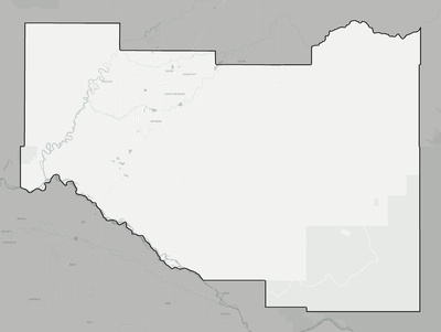 Madison County ID county basemap context