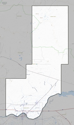 Minidoka County ID USGS topo map