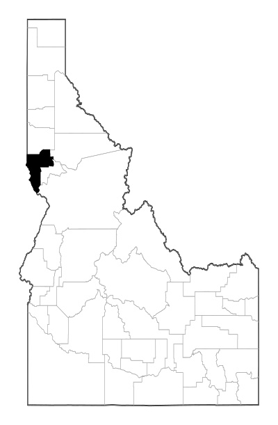 Nez Perce County in Idaho