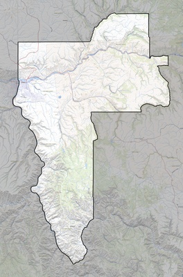 Nez Perce County ID USGS topo map