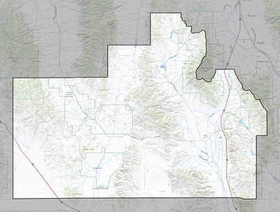 Oneida County ID USGS topo map