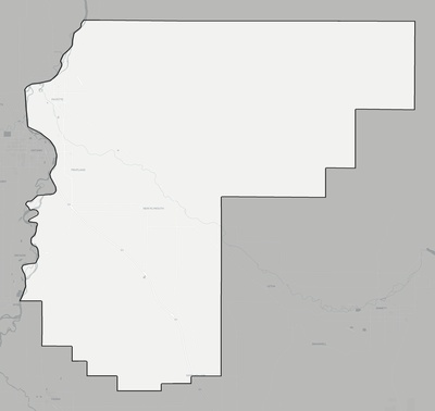 Payette County ID county basemap context