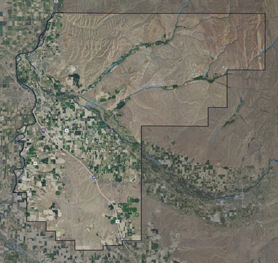 Payette County ID USGS imagery and topo map