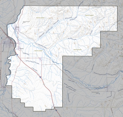 Payette County ID USGS topo map