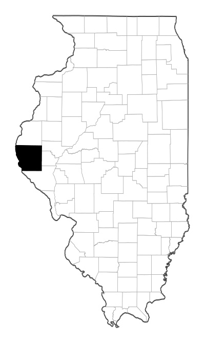 Adams County in Illinois