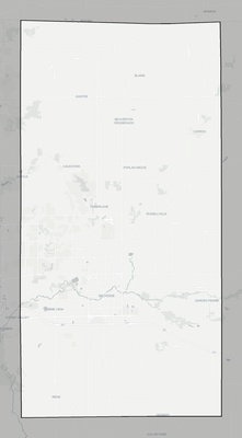 Boone County IL county basemap context