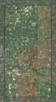Boone County IL USGS imagery and topo map