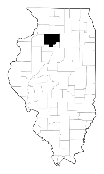 Bureau County in Illinois