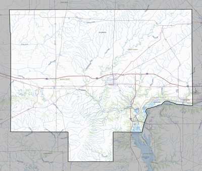 Bureau County IL USGS topo map