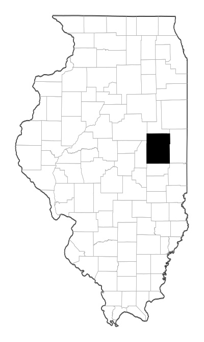Champaign County in Illinois