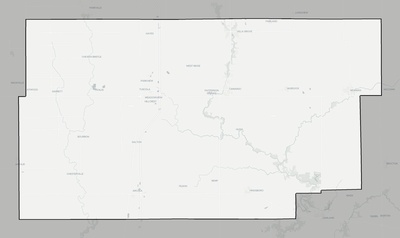 Douglas County IL county basemap context