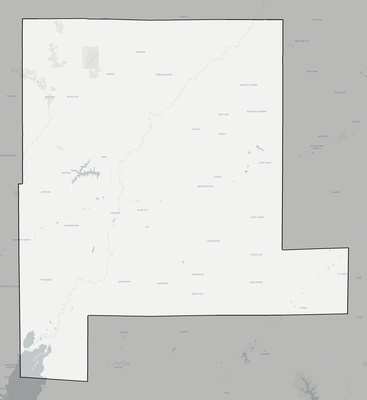 Fayette County IL county basemap context