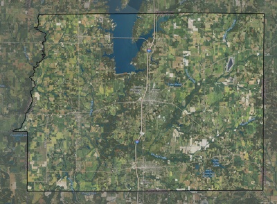 Franklin County IL USGS imagery and topo map