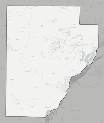 Fulton County IL county basemap context