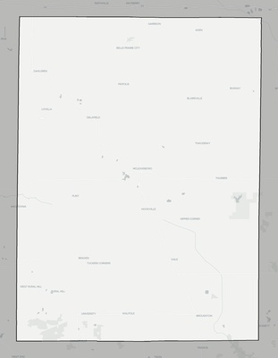 Hamilton County IL county basemap context