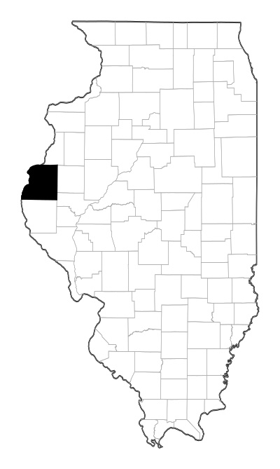 Hancock County in Illinois