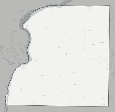 Hancock County IL county basemap context