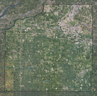Henry County IL USGS imagery and topo map