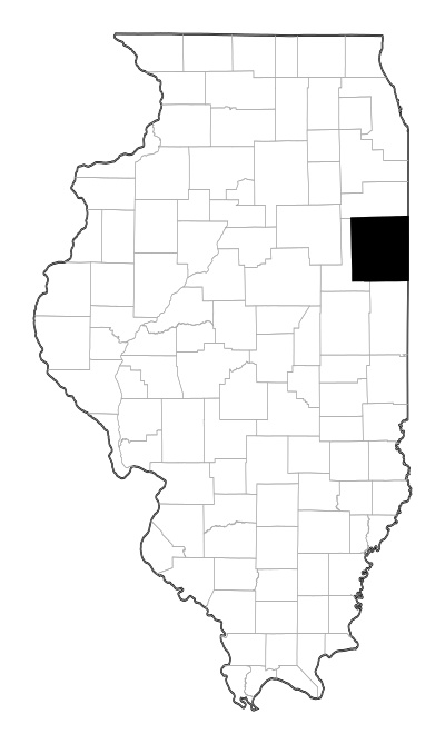 Iroquois County in Illinois