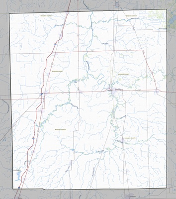 Iroquois County IL USGS topo map