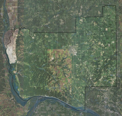 Jersey County IL USGS imagery and topo map
