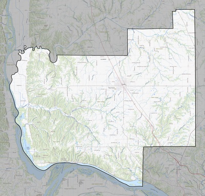 Jersey County IL USGS topo map