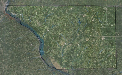 Jo Daviess County IL USGS imagery and topo map