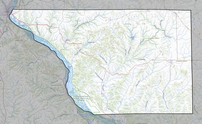 Jo Daviess County IL USGS topo map