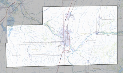 Kankakee County IL USGS topo map
